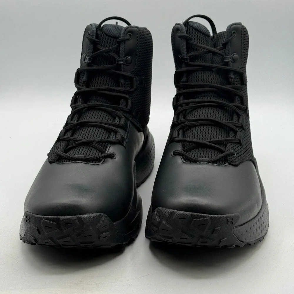 Under Armour Micro G Valsetz Shoes Mens Size 13 Black Black Tactical 3028316-001